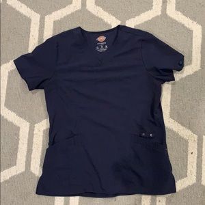 Navy scrub top